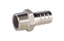 2035 - Raccord inox embout tétine 13 mâle class150