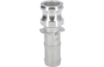 2245 - Raccord à cames inox adaptateur cannelé E