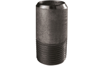 530AN - Demi-mamelon tube acier noir EN 10241 BSP