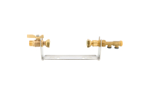985115-Kit Rail Compteur L250 DN15 robinet droit male, douille coulissante, EAL