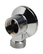 1312 - Applique laiton chromé sans écrou PN10 DN1/2''