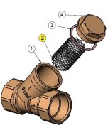 980106 - Tamis 8,5/10° pour filtres à tamis séries 206 et 211