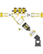 Cartouche pour disconnecteur série 955 BA580
