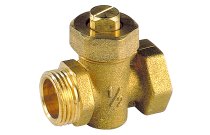 1301 - Robinet à boisseau foncé mâle femelle BSP PN16