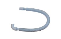 1374 - Flexible d'évacuation sortie coudée extensible D19x28mm L600 à 2000mm