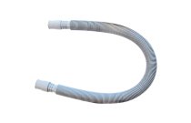 1375 - Flexible d'évacuation sortie droite extensible D19x28mm L600 à 2000mm