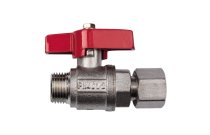1394 - Robinet porte manomètre à boisseau sphérique laiton Femelle BSP DN1/2''