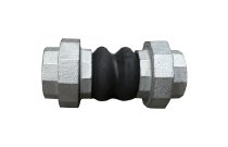 1504 - Manchon compensateur élastomère EPDM avec raccords fonte galvanisée