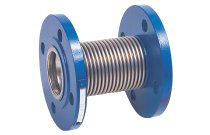 1521 - Manchon compensateur métallique à soufflet inox à brides PN16