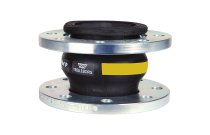 1563 - Manchon compensateur industrie L130mm épichlorhydrine jaune