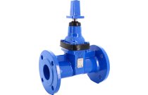 188 - Vanne à opercule caoutchouc NF ELEA PN10-16 FSH DIN long F5 ACS à carré