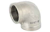 2001 - Raccord inox coude 90° femelle femelle class150