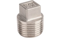 2020 - Raccord inox bouchon mâle tête carrée class150