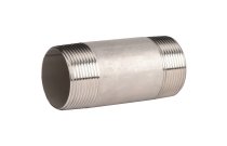 2038 - Raccord inox mamelon tube longueur 100mm