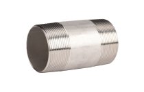 2040 - Raccord inox mamelon tube standard