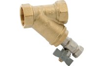 211 - Filtre en Y à tamis laiton avec robinet de rinçage BSP ACS