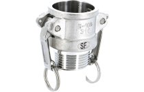 2242 - Raccord à cames inox coupleur mâle B