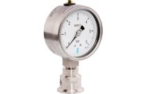 2385RV.D - Manomètre boitier inox cadran sec remplissable Ø100 classe1