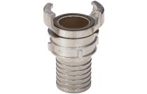 2420 - Raccord symétrique inox à douille annelée à verrou