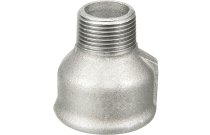 246G_AFY - Raccord fonte malléable manchon femelle mâle réduit galva BSP