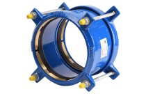 2508 - Manchon fonte verrouillé autobuté pour tubes PVC-PE ACS