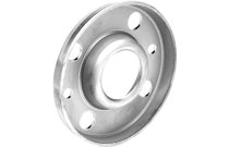 2BE - Bride tournante emboutie inox 304L point bleu PN10 DIN2642