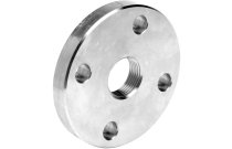 2PT - Bride plate taraudée femelle femelle BSP inox 304L