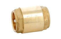 303 - Clapet non retour double guidage laiton 4MS obturateur POM