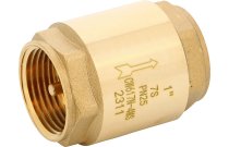 307 - Clapet non retour double guidage laiton ACS 4MS