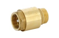 316 - Clapet non retour double guidage laiton 4MS femelle mâle