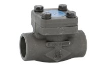 318 - Clapet non retour acier forgé à bille ressort à souder Socket Welding SW