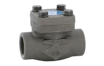 319 - Clapet non retour en acier forgé à bille ressort femelle femelle NPT