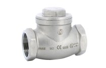 320 - Clapet non retour simple battant acier inox femelle BSP