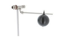 490 - Robinet à pointeau laiton avec flotteur polyéthylène ACS