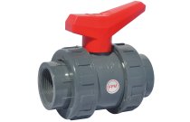 Vanne sphère PVC-U série Industrie taraudée FF BSP