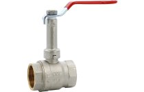 Vanne à sphère laiton titré Bâtiment + à prolongateur fixe