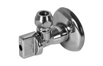 640 - Robinet laiton équerre gamme sanitaire pour lavabo tube cuivre