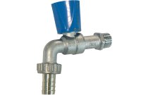 Robinet de puisage antigel laiton à boisseau sphérique raccord au nez brize jet intégré