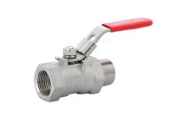 708MF - Robinet à tournant sphérique monobloc inox mâle femelle BSP