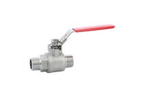 709 - Robinet à tournant sphérique 2 pièces mâle mâle BSP passage réduit