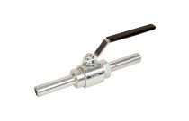 719 - Robinet à tournant sphérique 2 pièces inox embouts L100mm SCHEDULE 80 BW