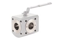 727 - Vanne à sphère inox 4 voies X/T ADLER PN16