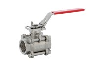 747 - Robinet à tournant sphérique 3 pièces inox Performance femelle femelle BSP