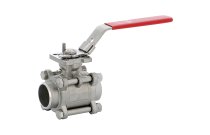 748 - Robinet à tournant sphérique 3 pièces inox Performance Butt Welding BW