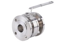 751 - Robinet à tournant sphérique 2 pièces à brides inox FM2