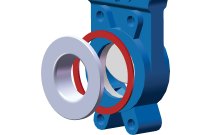 Kit Déflecteur inox avec joint universel pour vanne guillotine