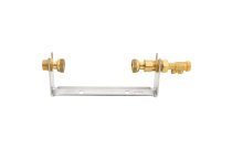 985101-Kit Rail Compteur DN15 douille fixe, coulissante et clapet EA court