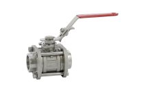ELITSW - Robinet à tournant sphérique brides tournantes Elsa SW inox 1.4409 DN15