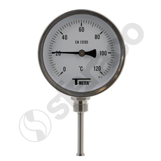 Thermomètre à cadran Jauge de Température de Four en Métal 100550℉ Type de Pointeur pour