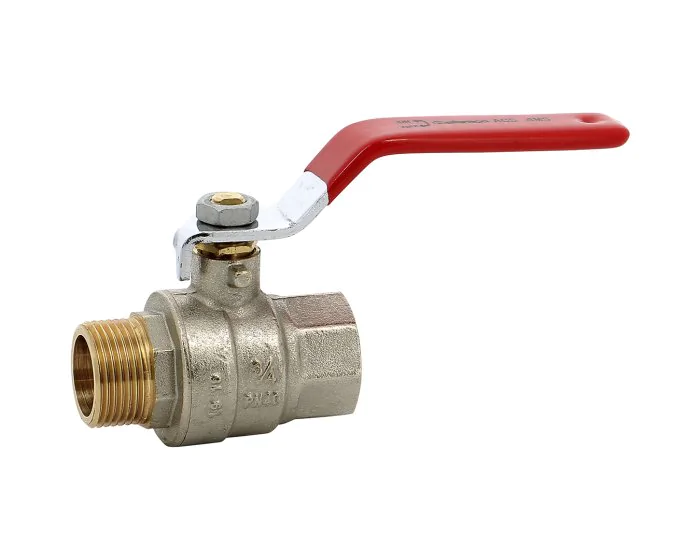 Vanne à Sphère Laiton SFERACO 1 1/4" M.M - Passage Intégral, Nickelée, Pression 25 Bar, Filetage 33x42 Mm - 8